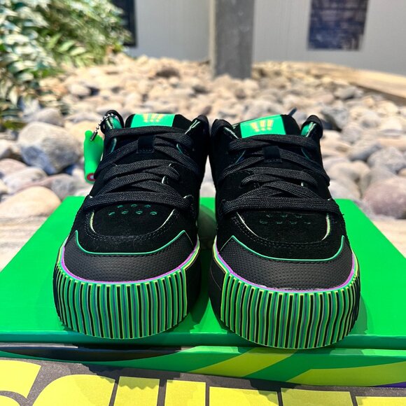 NIB MSCHF's Gobstomper Sour Edition 009-SE Black Lime Green Size W6.5/M5 - Picture 8 of 10